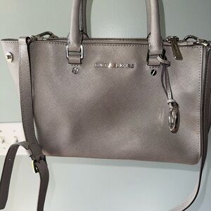 Michael Kors Gray Handbag